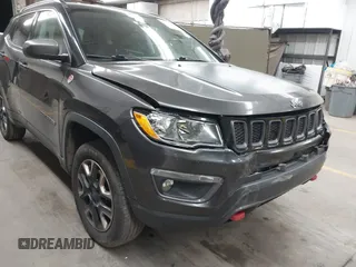 2018 Jeep Compass Trailhawk with VIN 3C4NJDDB5JT451600, listed as a IAAI auction lot 41893541 with 155,528 mi miles and . Bid and sale history available at DreamBid. Image 6.
