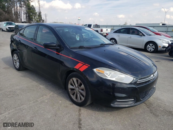 2016 Dodge Dart Aero with VIN 1C3CDFDH8GD530342, listed as a Copart auction lot 43190255 with 127,043 mi miles and Salvage Title. Bid and sale history available at carsss.com. Image 4.