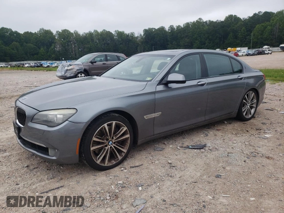2010 BMW 7 Series 750Li xDrive with VIN WBAKC8C56ACY68961, listed as a Copart auction lot 62660015 with 180,567 mi miles and Clean title. Bid and sale history available at DreamBid. Image 1.