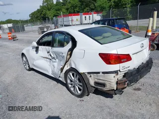 2007 Lexus IS 250 with VIN JTHBK262X72032149, listed as a IAAI auction lot 42253966 with 169,700 mi miles and . Bid and sale history available at DreamBid. Image 3.