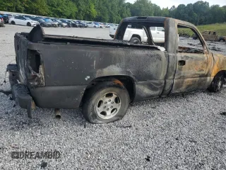 2004 Chevrolet Silverado 1500 LS with VIN 1GCEC14V84Z266134, listed as a Copart auction lot 64509684 with 0 mi miles and Salvage Title. Bid and sale history available at carsss.com. Image 3.