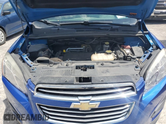 2016 Chevrolet Trax LS z VIN KL7CJNSB5GB560372, wystawiony jako Copart lot #57036625 z przebiegiem 101 387 mil mil oraz Szkoda całkowita • Salvage title. Historia ofert i sprzedaży dostępna na DreamBid. Obrazek 12.