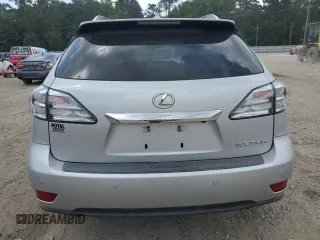 2011 Lexus RX 350 with VIN JTJZK1BA9B2004470, listed as a Copart auction lot 59735525 with 128,501 mi miles and Salvage title. Bid and sale history available at DreamBid. Image 6.