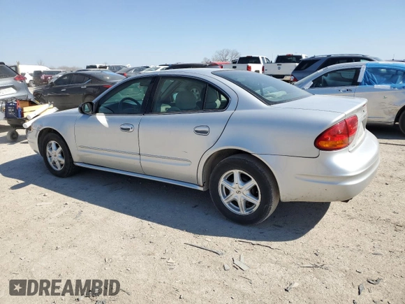2004 Oldsmobile Alero GL1 with VIN 1G3NL52F34C132430, listed as a Copart auction lot 48555335 with 252,029 mi miles and Clean Title. Bid and sale history available at DreamBid. Image 2.