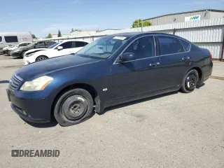 2007 Infiniti M Sport with VIN JNKAY01E97M302377, listed as a Copart auction lot 72045304 with 143,908 mi miles and Salvage Title. Bid and sale history available at DreamBid. Image 1.
