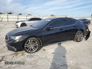2020 Acura TLX w/Technology Pkg with VIN 19UUB3F44LA003779, listed as a Copart auction lot 70466374 with 80,646 mi miles and Salvage Title. Bid and sale history available at carsss.com. Image 1.
