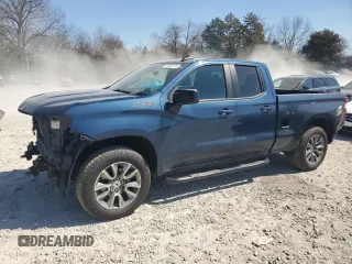 2019 Chevrolet Silverado 1500 RST with VIN 1GCRYEED8KZ333067, listed as a Copart auction lot 47880115 with 85,822 mi miles and Salvage Title. Bid and sale history available at DreamBid. Image 1.