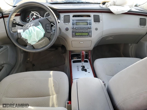 2007 Hyundai Azera GLS with VIN KMHFC46D67A226840, listed as a Copart auction lot 80347184 with 234,966 mi miles and Salvage Title. Bid and sale history available at carsss.com. Image 8.