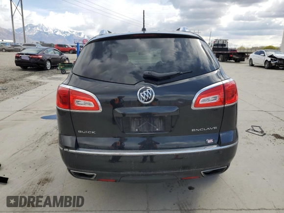 2015 Buick Enclave Leather with VIN 5GAKRBKD9FJ259133, listed as a Copart auction lot 51768265 with 161,621 mi miles and Salvage Title. Bid and sale history available at carsss.com. Image 6.