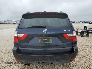 2008 BMW X3 3.0si with VIN WBXPC93438WJ16880, listed as a Copart auction lot 50837765 with 108,825 mi miles and Clean Title. Bid and sale history available at carsss.com. Image 6.