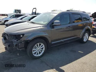 2017 Dodge Journey SXT z VIN 3C4PDCBB5HT701487, wystawiony jako Copart lot #58821045 z przebiegiem 118 585 mil mil oraz Szkoda całkowita • Salvage title. Historia ofert i sprzedaży dostępna na DreamBid. Obrazek 1.