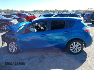 2012 Mazda Mazda3 i Touring with VIN JM1BL1L70C1674419, listed as a IAAI auction lot 40902429 with Not Provided miles. Bid and sale history available at carsss.com. Image 15.