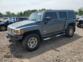 2007 Hummer H3 SUV z VIN 5GTDN13E478240348, wystawiony jako Copart lot #59814895 z przebiegiem 201 081 mil mil oraz Czysty tytuł • Clean title. Historia ofert i sprzedaży dostępna na DreamBid. Obrazek 1.