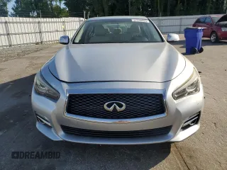 2017 Infiniti Q50 Premium with VIN JN1EV7AP4HM739472, listed as a Copart auction lot 57230925 with 88,352 mi miles and Salvage title. Bid and sale history available at DreamBid. Image 5.