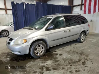 2002 Dodge Caravan EX with VIN 2B8GP74L52R545395, listed as a Copart auction lot 73594244 with 294,390 mi miles and Salvage Title. Bid and sale history available at carsss.com. Image 1.