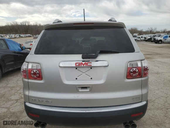 2007 GMC Acadia SLT with VIN 1GKER23747J175165, listed as a Copart auction lot 50423795 with 126,591 mi miles and Clean Title. Bid and sale history available at carsss.com. Image 6.