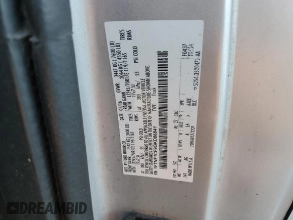 2016 Ford F-150 XL with VIN 1FTNF1CF9GKD66841, listed as a Copart auction lot 84487704 with 0 mi miles and Salvage Title. Bid and sale history available at carsss.com. Image 12.