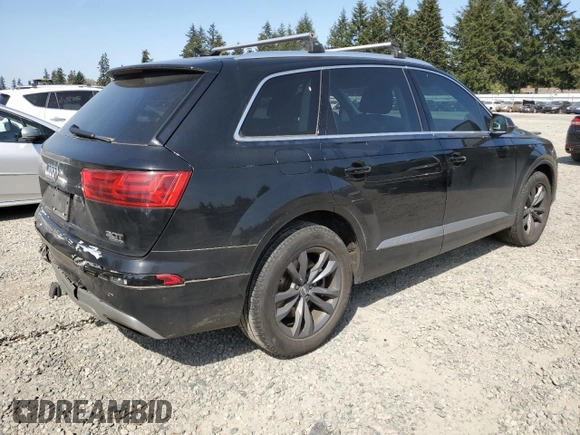 2017 Audi Q7 Premium с VIN WA1AAAF76HD000644, выставлен на аукционе Copart как лот 54451185 с пробегом 85 879 миль миль и Списание • Salvage title. История ставок и продаж доступна на DreamBid. Изображение 3.