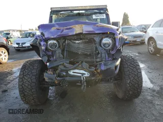 2018 Jeep Wrangler JK Unlimited Sport S with VIN 1C4HJWDG3JL921090, listed as a Copart auction lot 79042974 with 0 mi miles and Salvage Title. Bid and sale history available at carsss.com. Image 5.