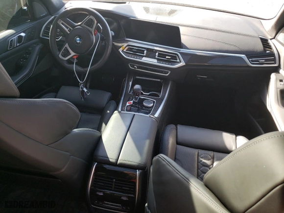 2022 BMW X5 M with VIN 5YMJU0C07N9L15764, listed as a Copart auction lot 68472123 with 0 mi miles. Bid and sale history available at carsss.com. Image 8.