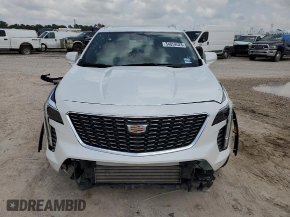 2021 Cadillac XT4 FWD Premium Luxury with VIN 1GYFZCR44MF080763, listed as a Copart auction lot 54059525 with 46,319 mi miles and Salvage Title. Bid and sale history available at carsss.com. Image 5.