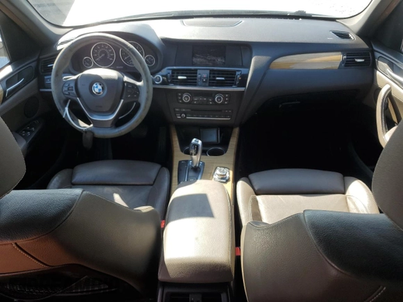 2012 BMW X3 28i with VIN 5UXWX5C5XCL720059, listed as a Copart auction lot 49326465 with 107,977 mi miles and Salvage Title. Bid and sale history available at DreamBid. Image 8.