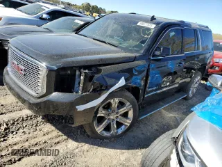 2016 GMC Yukon Denali with VIN 1GKS2CKJ7GR345501, listed as a Copart auction lot 50077525 with 72,641 mi miles and Clean Title. Bid and sale history available at carsss.com. Image 1.