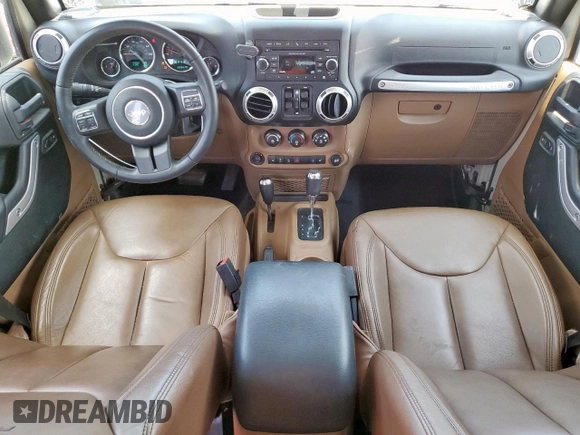 2017 Jeep Wrangler Unlimited Rubicon with VIN 1C4BJWFG1HL667974, listed as a Copart auction lot 59470365 with 22,241 mi miles and Salvage title. Bid and sale history available at DreamBid. Image 8.