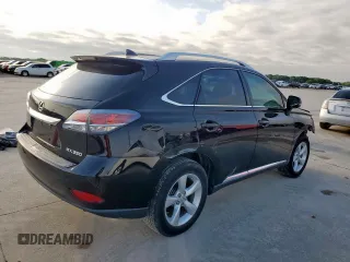 2015 Lexus RX 350 with VIN 2T2ZK1BA5FC194547, listed as a Copart auction lot 55861395 with 48,429 mi miles and Salvage Title. Bid and sale history available at DreamBid. Image 3.
