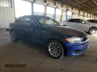 2011 BMW 1 Series 128i with VIN WBAUL7C53BVM81003, listed as a Copart auction lot 43986665 with Not provided miles and Salvage title. Bid and sale history available at DreamBid. Image 4.