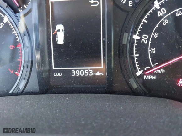 2020 Toyota 4Runner SR5 with VIN JTEBU5JR3L5755668, listed as a IAAI auction lot 41415638 with 39,053 mi miles. Bid and sale history available at carsss.com. Image 15.