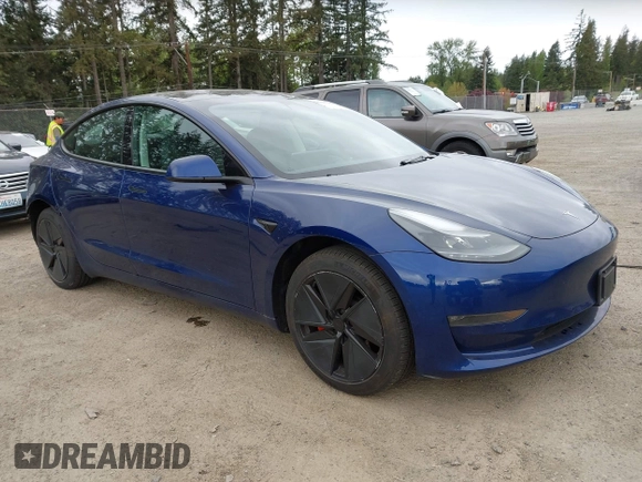 2022 Tesla Model 3 Performance with VIN 5YJ3E1EC5NF356461, listed as a IAAI auction lot 42115367 with 16,006 mi miles and . Bid and sale history available at carsss.com. Image 1.