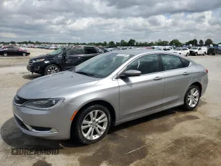 2015 Chrysler 200 Limited with VIN 1C3CCCAB9FN654274, listed as a Copart auction lot 55363285 with 155,880 mi miles and Salvage title. Bid and sale history available at DreamBid. Image 1.