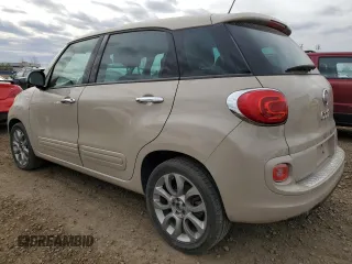 2014 FIAT 500L Easy with VIN ZFBCFABH0EZ026446, listed as a Copart auction lot 80787644 with 107,201 mi miles and Clean Title. Bid and sale history available at carsss.com. Image 2.