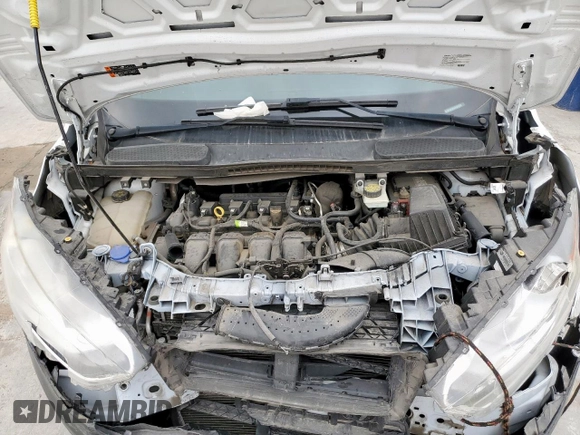 2020 Ford Transit Connect XL with VIN NM0LS7E2XL1435968, listed as a Copart auction lot 57606555 with 62,596 mi miles and Salvage title. Bid and sale history available at DreamBid. Image 12.