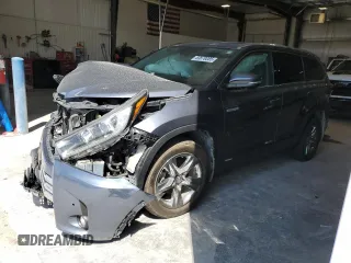 2019 Toyota Highlander Hybrid Limited with VIN 5TDDGRFH8KS070831, listed as a Copart auction lot 53870085 with 73,147 mi miles and Salvage title. Bid and sale history available at DreamBid. Image 1.