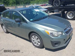 2014 Subaru Impreza 2.0i with VIN JF1GPAA61E9226026, listed as a IAAI auction lot 42578097 with 177,229 mi miles and . Bid and sale history available at DreamBid. Image 1.