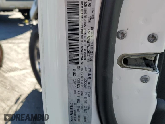 2019 Ram 1500 Big Horn z VIN 1C6RR7TT0KS576634, wystawiony jako Copart lot #79621964 z przebiegiem 108 614 mil mil oraz Szkoda całkowita • Salvage title. Historia ofert i sprzedaży dostępna na DreamBid. Obrazek 12.