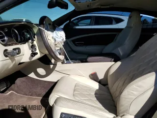 2012 Bentley Continental GT with VIN SCBFR7ZA7CC071240, listed as a Copart auction lot 46507945 with 30,548 mi miles and Salvage Title. Bid and sale history available at DreamBid. Image 7.