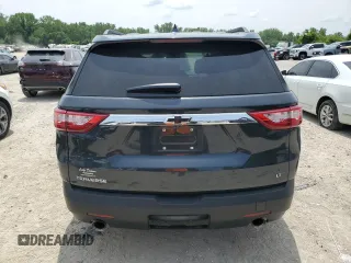 2021 Chevrolet Traverse LT Cloth with VIN 1GNERGKW7MJ187797, listed as a Copart auction lot 60596595 with 39,508 mi miles and Salvage title. Bid and sale history available at DreamBid. Image 6.