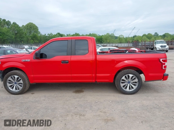 2018 Ford F-150 XL z VIN 1FTEX1CP4JKE68805, wystawiony jako IAAI lot #42117387 z przebiegiem 73 654 mil mil oraz . Historia ofert i sprzedaży dostępna na DreamBid. Obrazek 15.