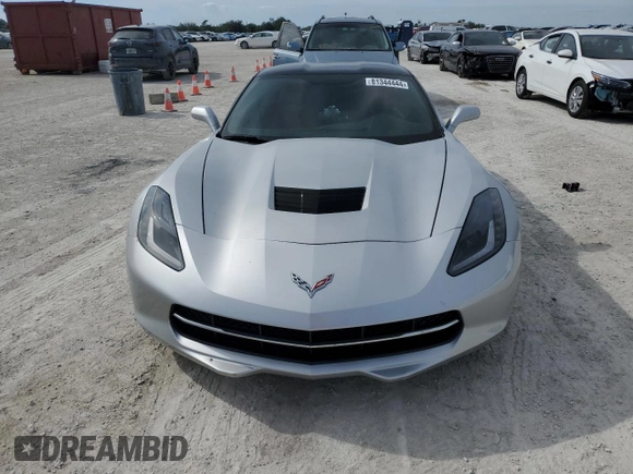 2015 Chevrolet Corvette 1LT with VIN 1G1YB2D71F5118630, listed as a Copart auction lot 81344444 with 65,722 mi miles and Salvage Title. Bid and sale history available at carsss.com. Image 5.