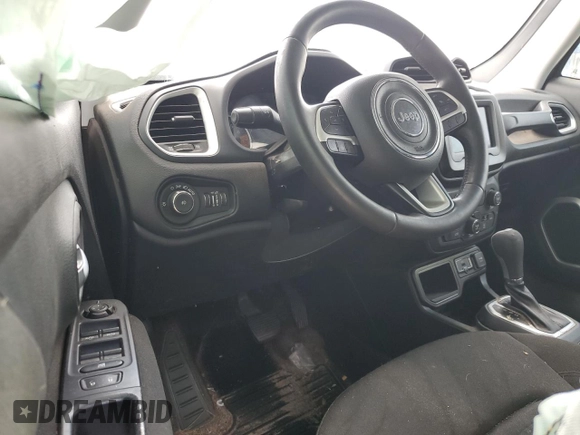 2019 Jeep Renegade Latitude with VIN ZACNJABB0KPK84392, listed as a Copart auction lot 61554635 with Not provided miles and Salvage title. Bid and sale history available at DreamBid. Image 8.