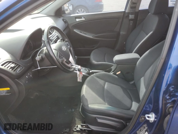 2015 Hyundai Accent Sport with VIN KMHCU5AE6FU205862, listed as a Copart auction lot 45938984 with 110,651 mi miles and Salvage Title. Bid and sale history available at carsss.com. Image 7.