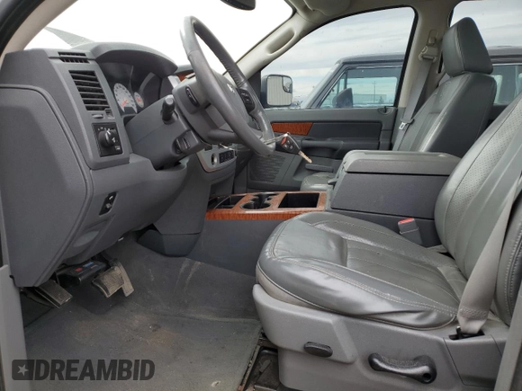 2007 Dodge 1500 Laramie with VIN 1D7HU18207S156191, listed as a Copart auction lot 52305335 with 235,695 mi miles and Clean Title. Bid and sale history available at carsss.com. Image 7.