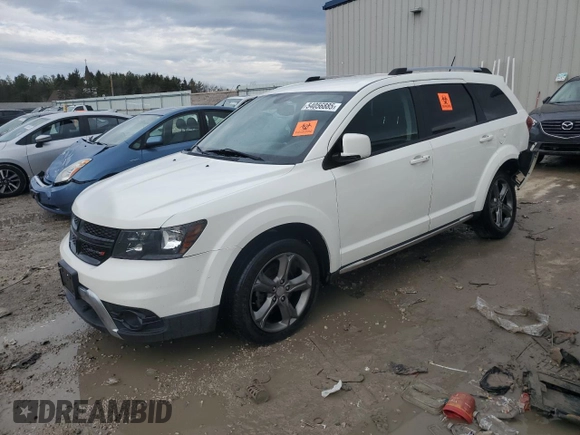 2016 Dodge Journey Crossroad Plus z VIN 3C4PDDGG8GT121871, wystawiony jako Copart lot #54056885 z przebiegiem 145 120 mil mil oraz Nie do naprawy • Non repairable. Historia ofert i sprzedaży dostępna na DreamBid. Obrazek 1.
