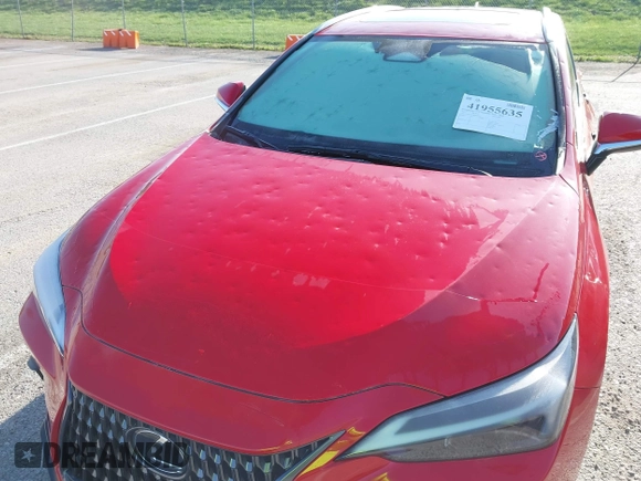 2024 Lexus NX with VIN 2T2GKCEZ1RC027918, listed as a IAAI auction lot 41955635 with 24,434 mi miles. Bid and sale history available at carsss.com. Image 6.
