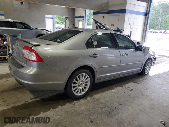 2008 Mercury Milan Premier with VIN 3MEHM08188R651438, listed as a Copart auction lot 61039785 with Not provided miles and Salvage title. Bid and sale history available at DreamBid. Image 3.