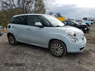 2014 FIAT 500L Easy with VIN ZFBCFABHXEZ009377, listed as a Copart auction lot 81530394 with 149,194 mi miles and Salvage Title. Bid and sale history available at carsss.com. Image 4.