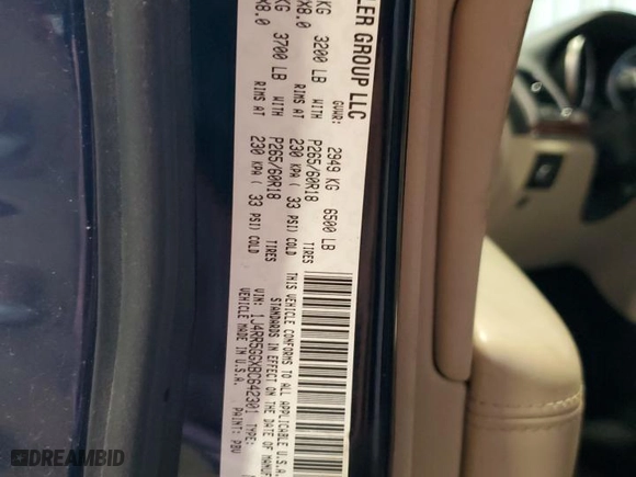 2011 Jeep Grand Cherokee Limited with VIN 1J4RR5GGXBC642301, listed as a Copart auction lot 51579915 with 109,371 mi miles and Salvage Title. Bid and sale history available at carsss.com. Image 14.
